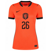 Chemise Nike Netherlands Q. Timber 26 Home 2026-2028 pour femmes