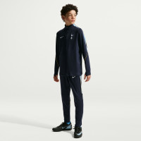 Nike Tottenham Hotspur Strike Trainingstrui 1/4-Zip 2026-2027 Kids Donkerblauw Geel Lichtblauw Wit