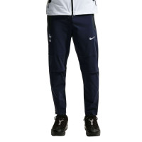 Nike Tottenham Hotspur Tech Woven Trainingsbroek 2026-2027 Donkerblauw Lichtblauw Wit
