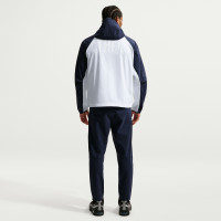 Nike Tottenham Hotspur Tech Woven Trainingsbroek 2026-2027 Donkerblauw Lichtblauw Wit