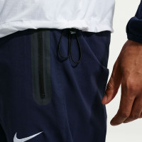 Nike Tottenham Hotspur Tech Woven Windrunner Jack Wit Donkerblauw