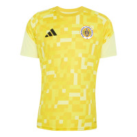 Maillot d'avant-match adidas FFK Curaçao 2026-2028 jaune