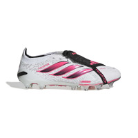 adidas Predator Elite FT Kunstgras Voetbalschoenen (AG) Wit Zwart Roze