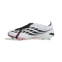 adidas Predator Elite FT Kunstgras Voetbalschoenen (AG) Wit Zwart Roze