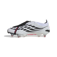 adidas Predator Elite FT Crampons Vissés Chaussures de Foot (SG) Blanc Noir Rose