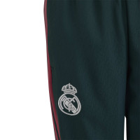 Pantalon d'entraînement adidas Real Madrid Presentation 2026-2027 pour Enfants, vert foncé, rose, blanc