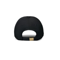 Casquette Nike Dri-FIT Club métallisée Swoosh noire dorée