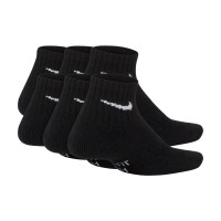 Nike Everyday Sokken Halfhoog 6-Pack Kids Zwart Wit
