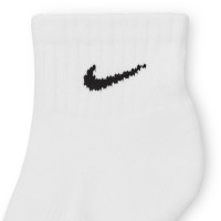 Nike Everyday Sokken Halfhoog 6-Pack Kids Wit Zwart
