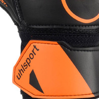 Uhlsport FM Soft Resist+ Flex Frame Gants de Gardien de But Enfants Noir Orange