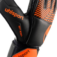 Uhlsport FM Soft Resist+ Flex Frame Gants de Gardien de But Enfants Noir Orange