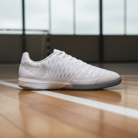 Nike Lunargato II Zaalvoetbalschoenen (IN) Wit Zilver