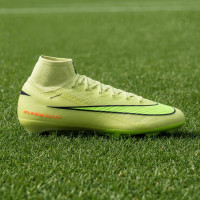 Nike Zoom Mercurial Superfly 10 Elite Gras Voetbalschoenen (FG) Geel Neongeel Oranje