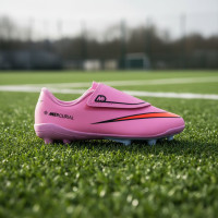 Nike Mercurial Vapor 16 Club Gazon Naturel Gazon Artificiel Chaussures de Foot (MG) Tout-Petits Rose Rouge Vif Bleu Clair