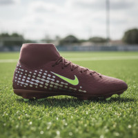 Nike Zoom Mercurial Superfly 10 Mbappé Academy Gras / Kunstgras Voetbalschoenen (MG) Bruin Neongeel Zilver