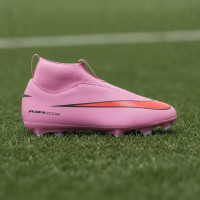 Nike Zoom Mercurial Superfly 10 Academy Gazon Naturel Artificiel Chaussures de Foot (MG) Enfants Rose Rouge Vif Bleu Clair