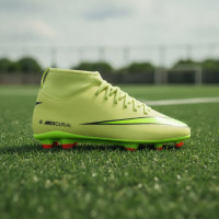 Nike Mercurial Superfly 10 Club Gras / Kunstgras Voetbalschoenen (MG) Kids Geel Neongeel Oranje