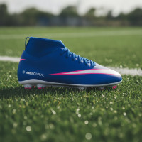 Nike Mercurial Superfly 10 Club Gras / Kunstgras Voetbalschoenen (MG) Kids Blauw Wit Felroze