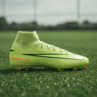 Nike Zoom Mercurial Superfly 10 Pro Gras Voetbalschoenen (FG) Geel Neongeel Oranje