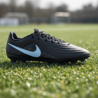 Nike Tiempo Maestro Academy Gazon Naturel Artificiel Chaussures de Foot (MG) Noir Bleu Clair