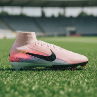 Nike Zoom Mercurial Superfly 10 Elite Gras Voetbalschoenen (FG) Roze Blauw Turquoise