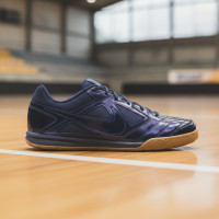 Nike Gato LV8 Zaalvoetbalschoenen (IN) Donkerblauw Bruin