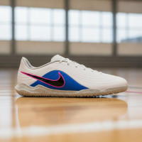 Nike Tiempo Maestro Club Zaalvoetbalschoenen (IN) Wit Blauw Felroze