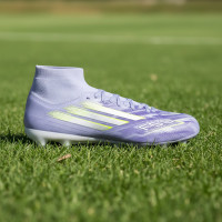 adidas F50 Sparkfusion Pro Gras / Kunstgras Voetbalschoenen (MG) Dames Paars Geel