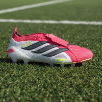 adidas Predator Elite FT Kunstgras Voetbalschoenen (AG) Rood Wit Zwart