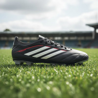 adidas Copa Pure IV Club Gras / Kunstgras Voetbalschoenen (MG) Zwart Wit Rood