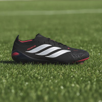 adidas Predator Elite Gras Voetbalschoenen (FG) Zwart Wit Rood
