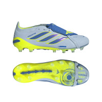 adidas Predator Elite FT Gazon Artificiel Chaussures de Foot (AG) Bleu Clair Bleu Jaune
