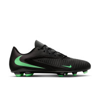 Nike Phantom 6 Low Club Gras / Kunstgras Voetbalschoenen (MG) Zwart Felgroen