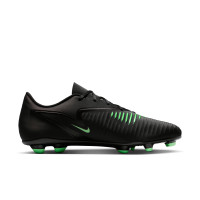 Nike Phantom 6 Low Club Gras / Kunstgras Voetbalschoenen (MG) Zwart Felgroen