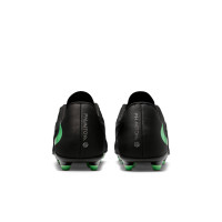 Nike Phantom 6 Low Club Gras / Kunstgras Voetbalschoenen (MG) Zwart Felgroen