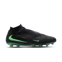 Nike Phantom 6 High Elite Kunstgras Voetbalschoenen (AG) Zwart Felgroen
