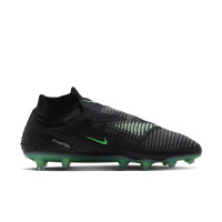 Nike Phantom 6 High Elite Kunstgras Voetbalschoenen (AG) Zwart Felgroen