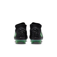 Nike Phantom 6 High Elite Kunstgras Voetbalschoenen (AG) Zwart Felgroen