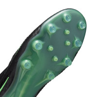 Nike Phantom 6 High Elite Kunstgras Voetbalschoenen (AG) Zwart Felgroen