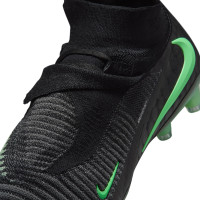 Nike Phantom 6 High Elite Kunstgras Voetbalschoenen (AG) Zwart Felgroen