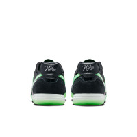 Nike Tiempo Streetgato Straatvoetbalschoenen Zwart Wit Felgroen
