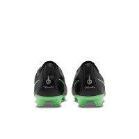 Nike Tiempo Maestro Academy Gras / Kunstgras Voetbalschoenen (MG) Zwart Felgroen Zilvergrijs