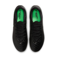 Nike Tiempo Maestro Academy Gras / Kunstgras Voetbalschoenen (MG) Zwart Felgroen Zilvergrijs