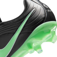 Nike Tiempo Maestro Academy Gras / Kunstgras Voetbalschoenen (MG) Zwart Felgroen Zilvergrijs