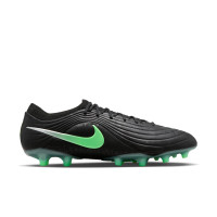 Nike Tiempo Maestro Elite Kunstgras Voetbalschoenen (AG) Zwart Felgroen Zilvergrijs