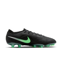 Nike Tiempo Maestro Elite Kunstgras Voetbalschoenen (AG) Zwart Felgroen Zilvergrijs