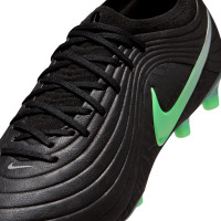 Nike Tiempo Maestro Elite Kunstgras Voetbalschoenen (AG) Zwart Felgroen Zilvergrijs
