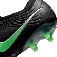 Nike Tiempo Maestro Elite Kunstgras Voetbalschoenen (AG) Zwart Felgroen Zilvergrijs
