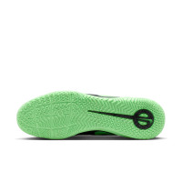 Nike Tiempo Maestro Club Zaalvoetbalschoenen (IN) Zwart Felgroen Zilvergrijs