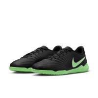 Nike Tiempo Maestro Club Zaalvoetbalschoenen (IN) Zwart Felgroen Zilvergrijs
